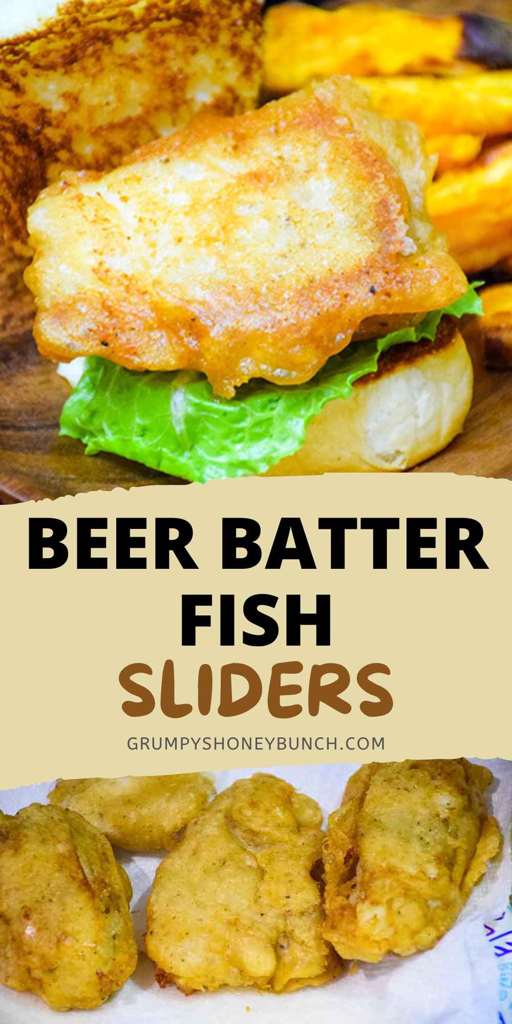 Beer Battered Fish Sliders Grumpy's Honeybunch