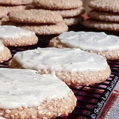 Sesame Cardamom Chews