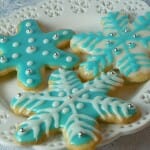 Snowflake Christmas Cookies