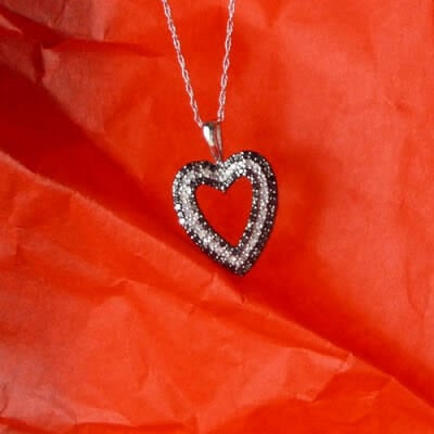 Valentine Gift Idea Heart Necklace