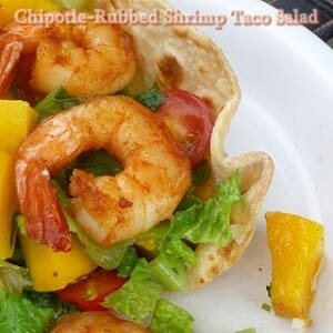 Chipotle Shrimp Taco Salad