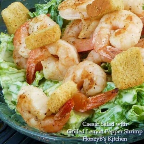 Grilled Shrimp Caesar Salad Grumpy's Honeybunch