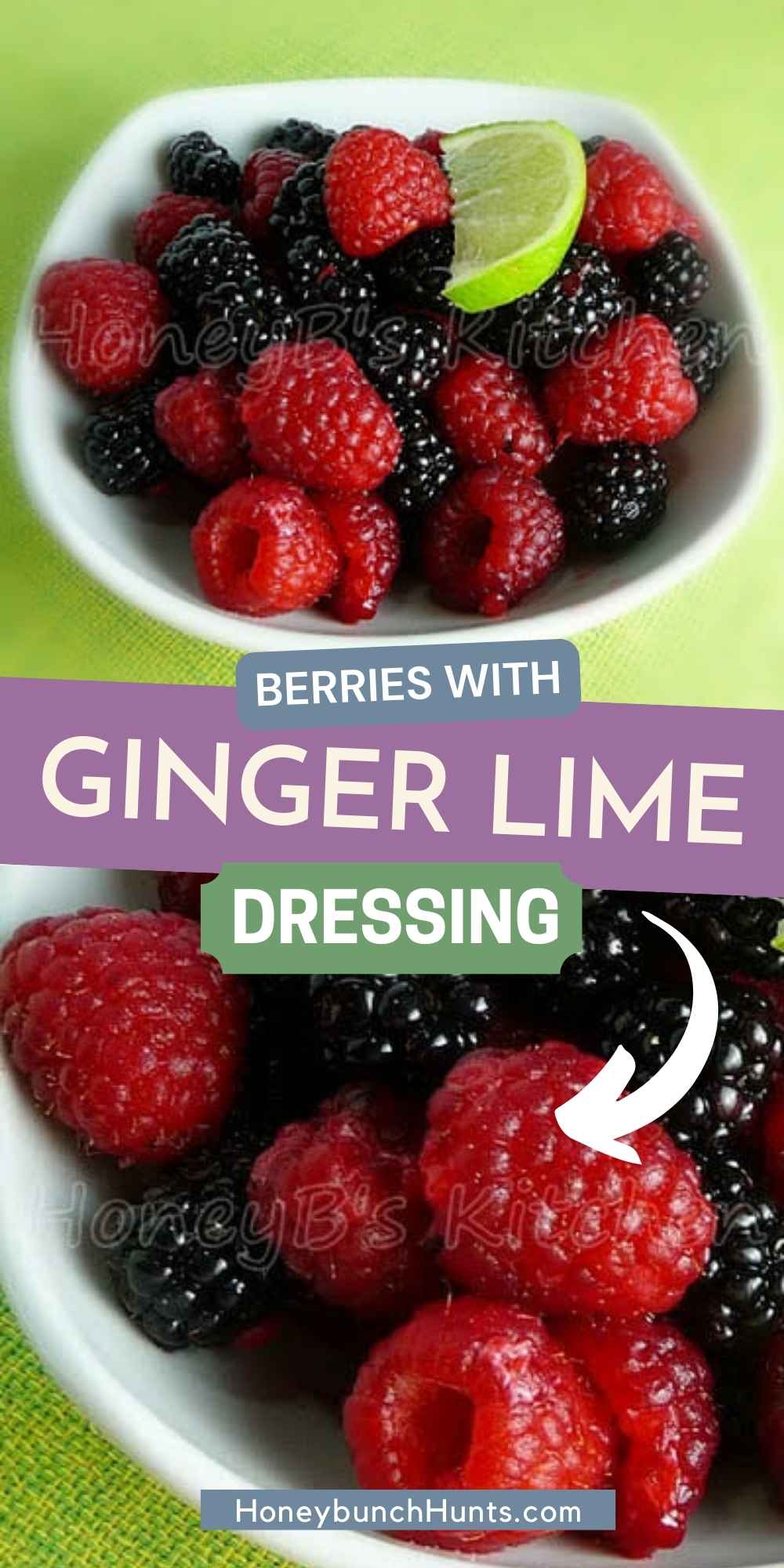 Ginger Lime Berries Grumpy's Honeybunch