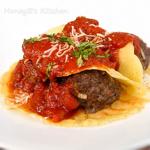 Meatball Crepes