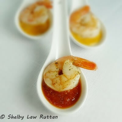 Roasted Shrimp Tasting Spoons