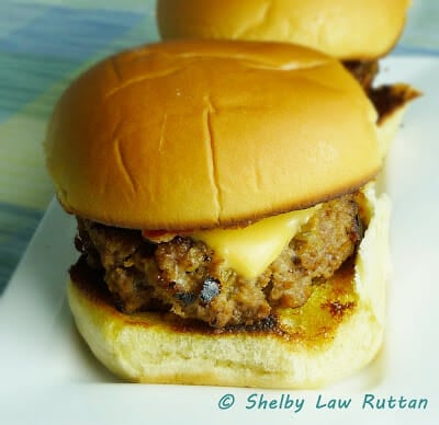 Bacon Cheeseburger Meatloaf Sliders