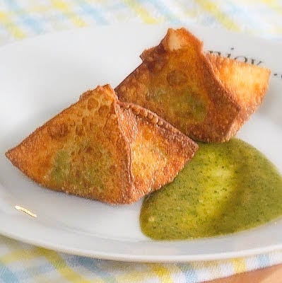 Avocado Wontons