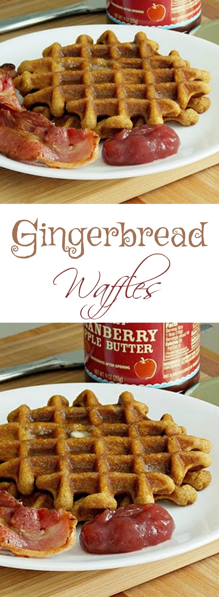 Gingerbread Waffles - Grumpy's Honeybunch