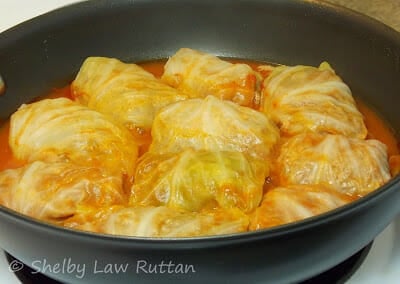 Venison Cabbage Rolls #cabbage #venison #comfortfood