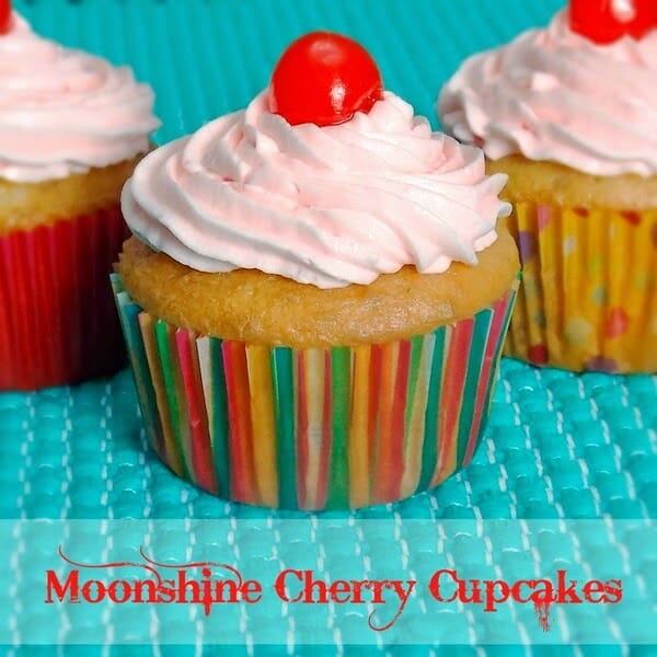 Moonshine Cherry Cupcakes