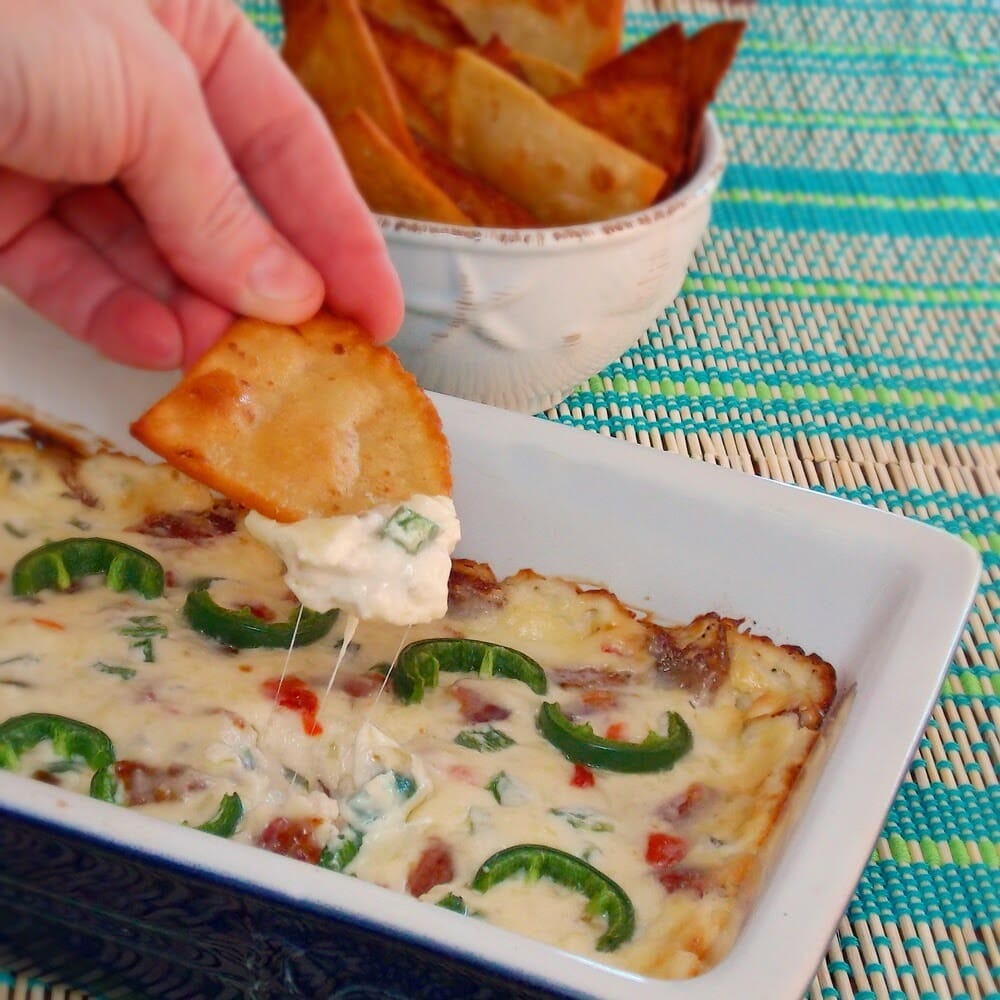 Sweet-Hot Jalapeno Popper Dip