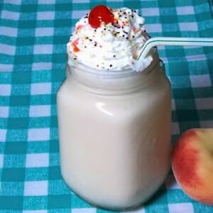 Kickin Peach Milkshake