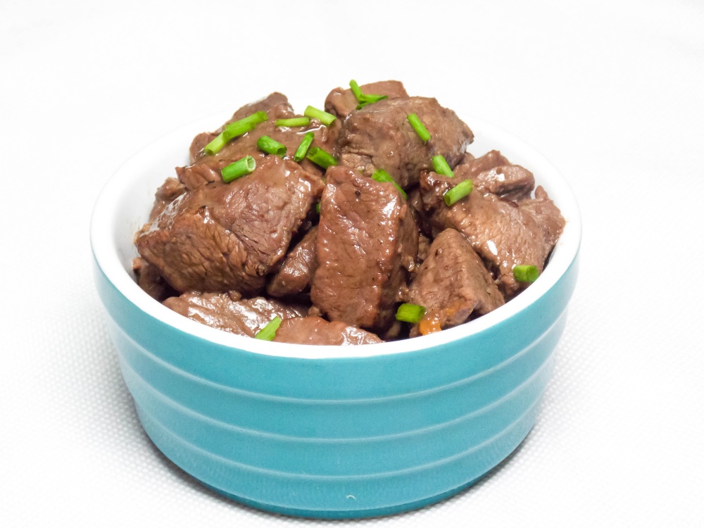 Bourbon Butter Venison Steak Tips With Low Carb Version