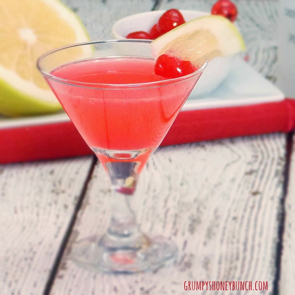 Valentine's Day Recipe for Cherry Oroblanco Martini