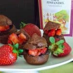 Chocolate Strawberry Cream Puff Bites