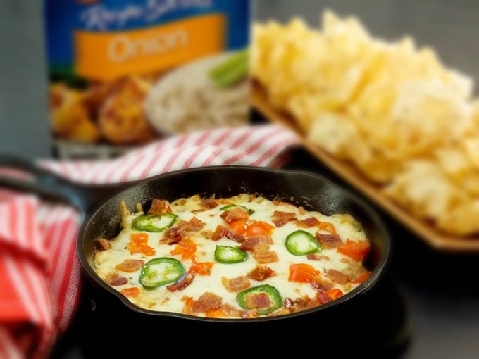 Cheesy Jalapeno Bacon Cheeseburger Dip