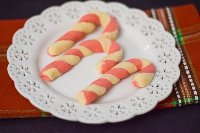 Candy Cane Cookies