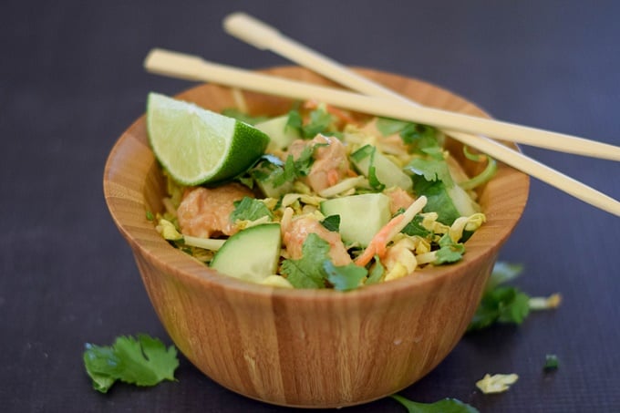 Chicken Noodle Salad Bowl