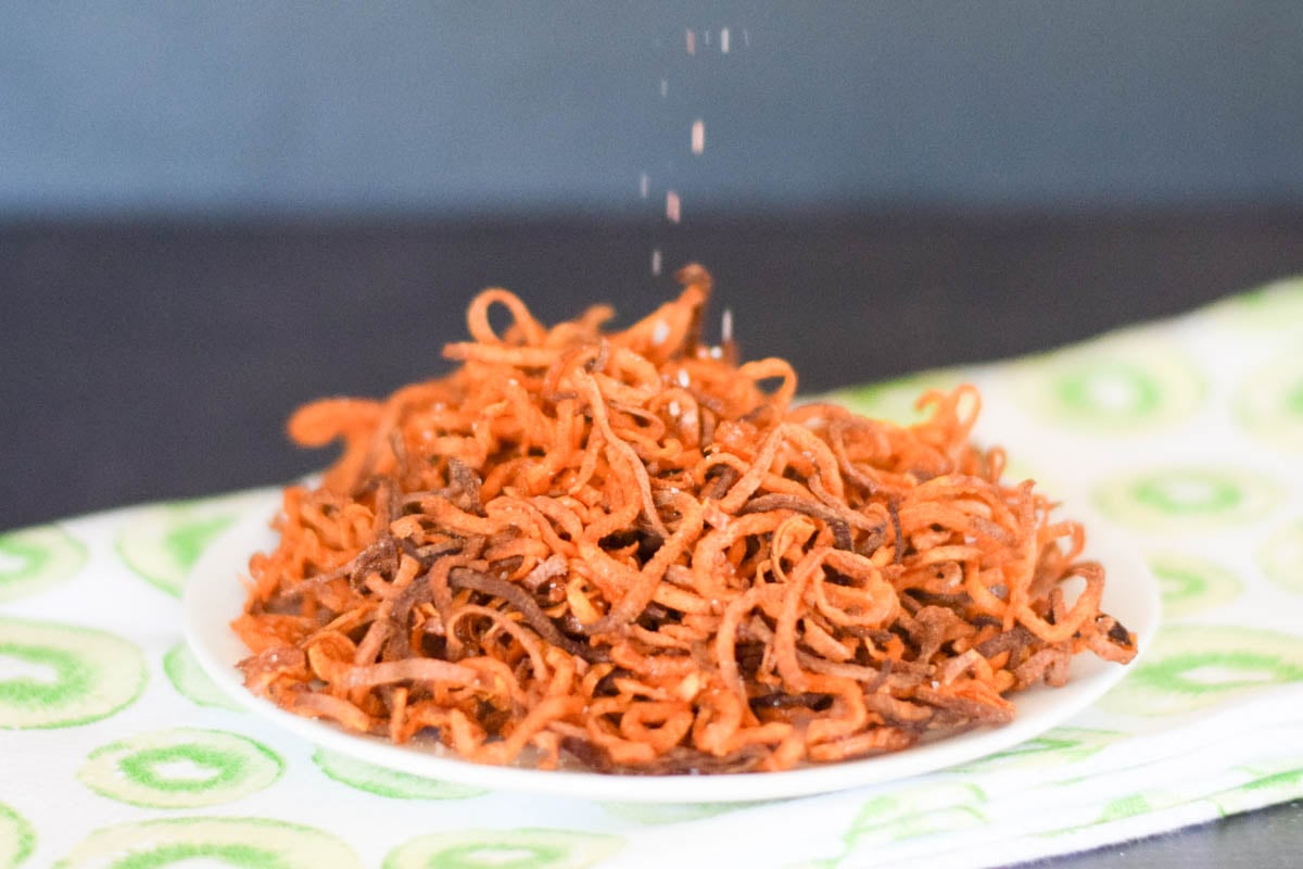 Shoestring French Fries - Dinner, then Dessert