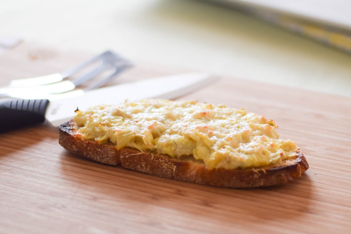 Artichoke Jalapeno Bruschetta