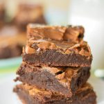 Cookie Butter Caramel Swirled Brownies