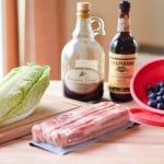Blueberry, Blue Cheese, and Pecan Grilled Romaine Salad