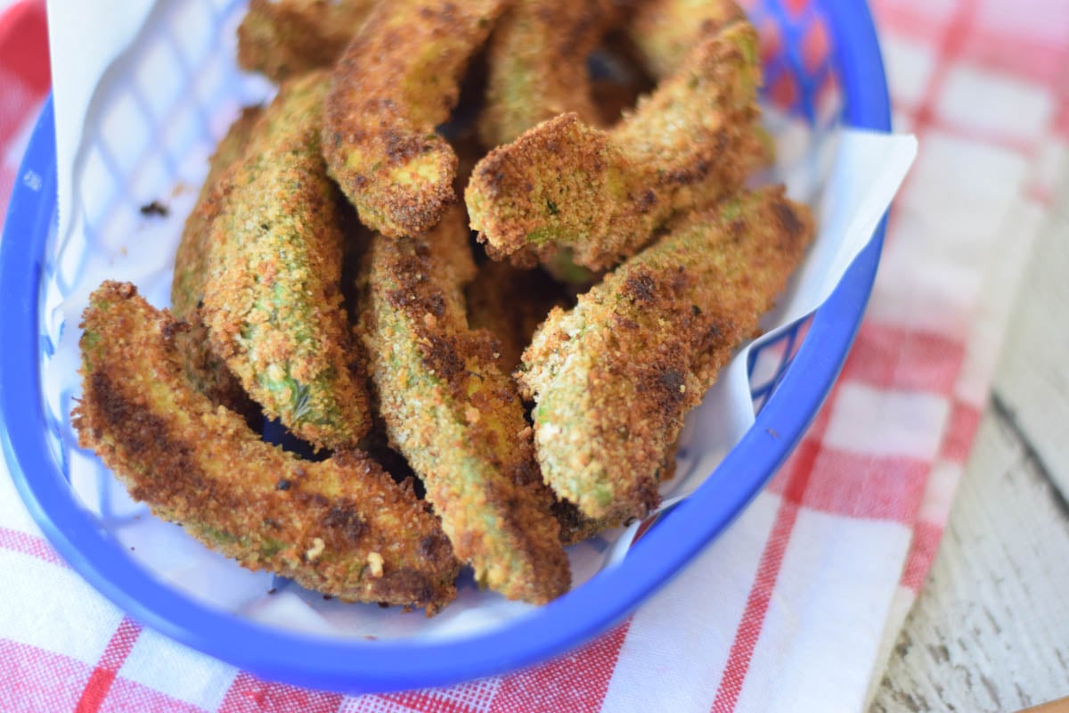 Baked Chipotle Avocado Fries