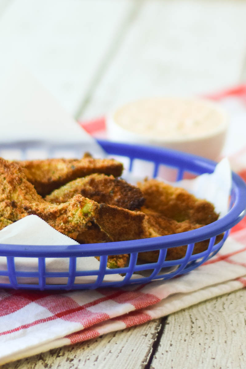 Baked Chipotle Avocado Fries