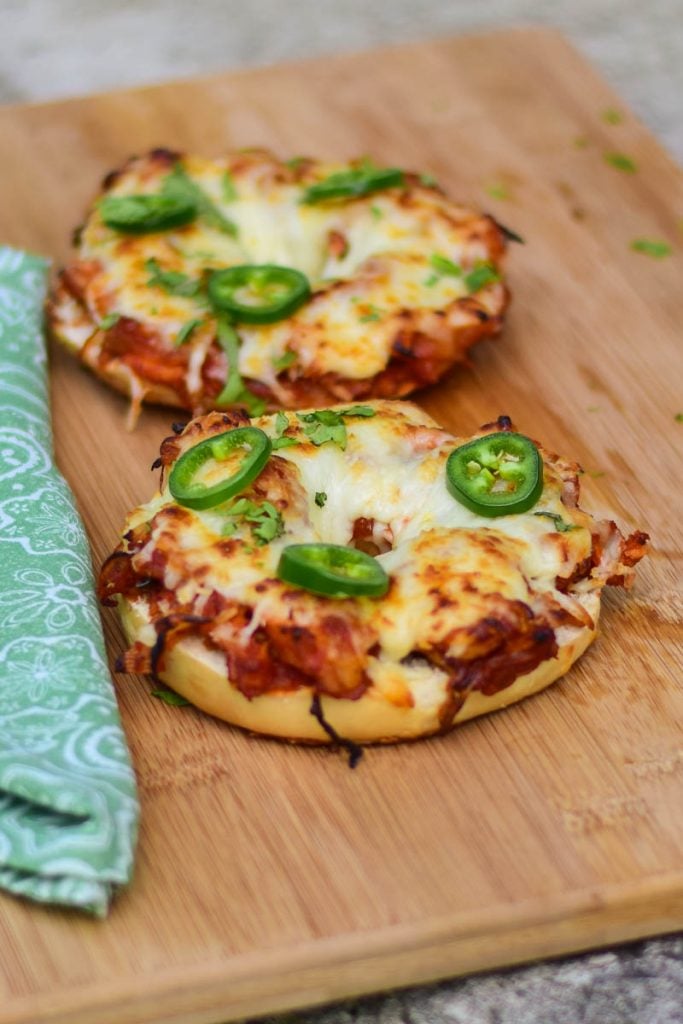 Chili Lime Chicken Bagel