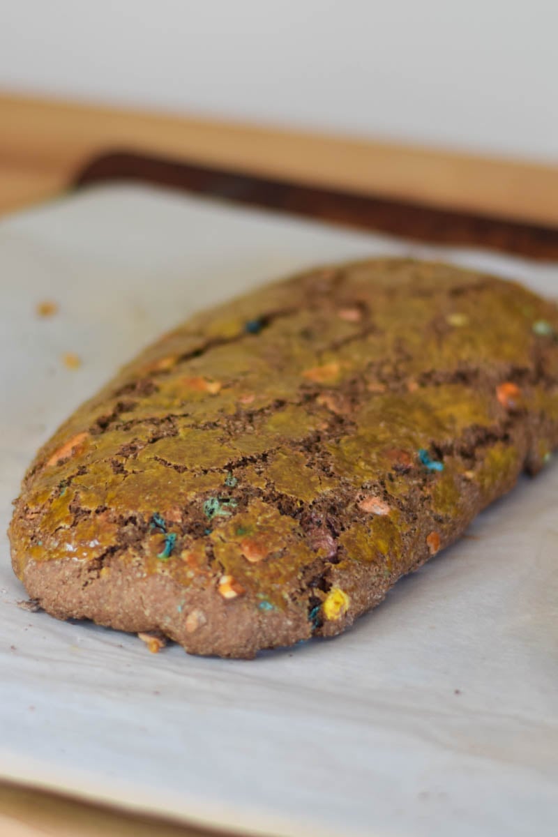 Triple Chocolate Almond Biscotti