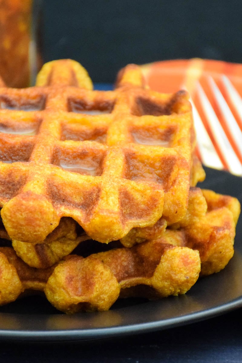 Pumpkin Spice Waffles