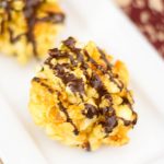 Honey Popcorn Ball Bites