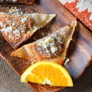 Chocolate Hazelnut Orange Potstickers