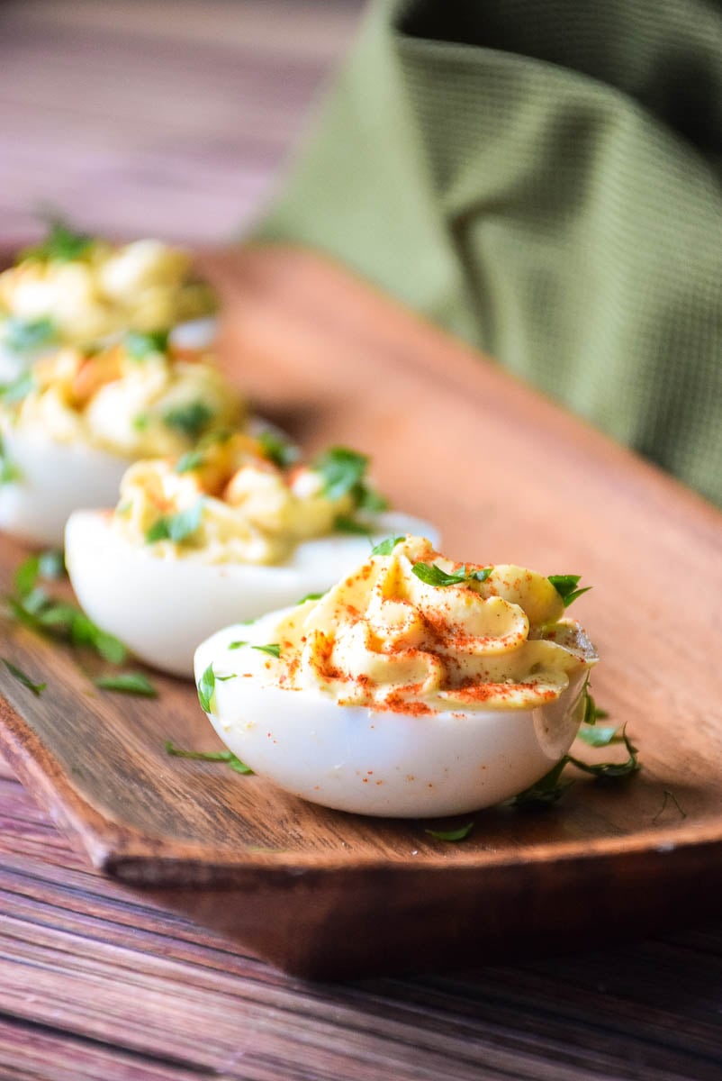 Italian Style Deviled Eggs