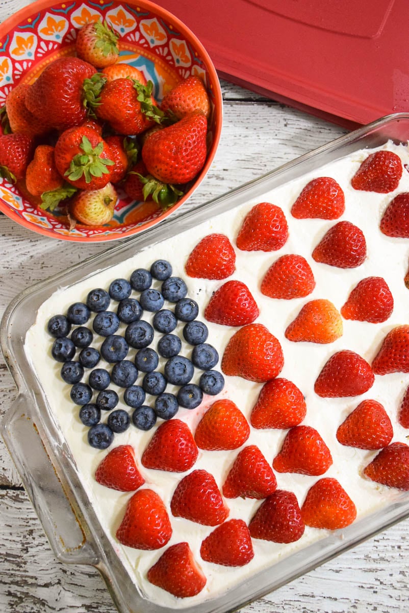 Wave Your Flag Cheesecake