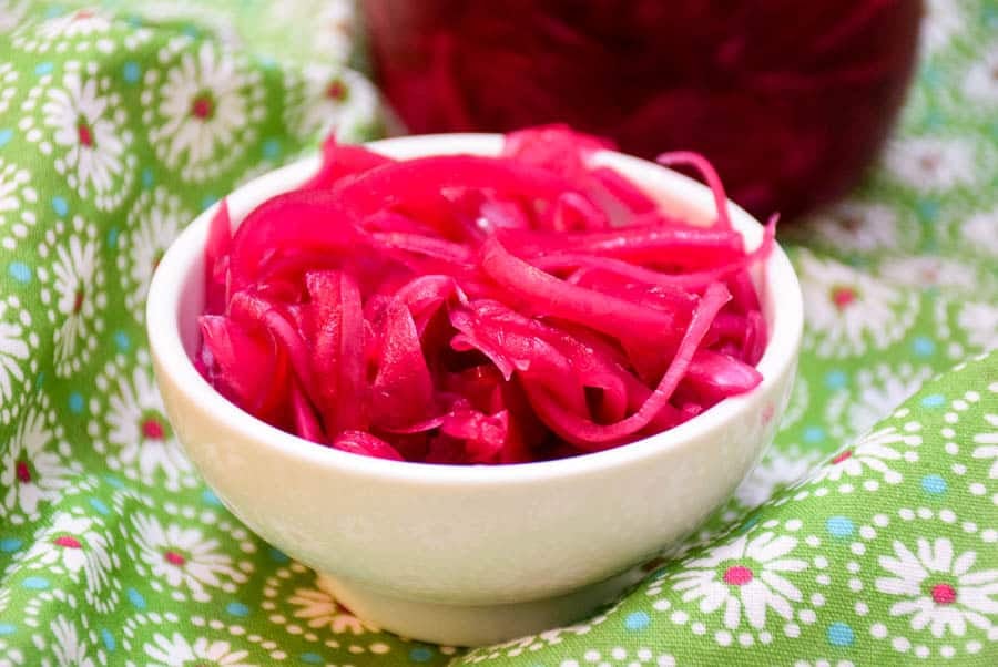 Quick Pickled Red Onions