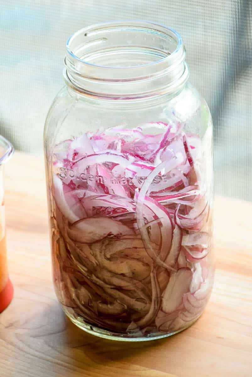 Quick Pickled Red Onions