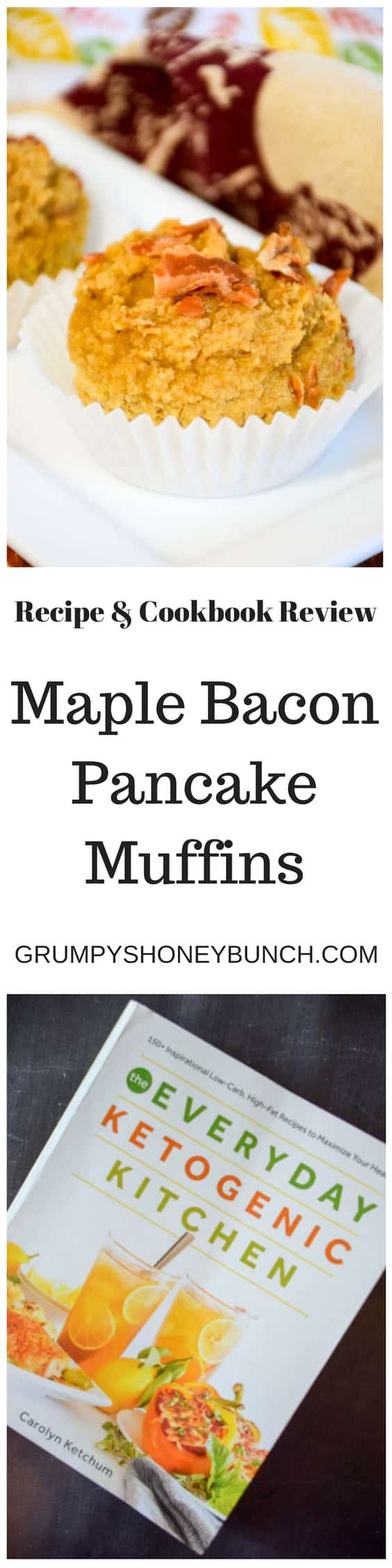 Everyday Ketogenic Cookbook Review - Maple Bacon Pancake Muffins