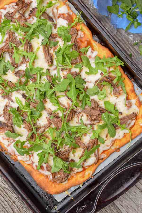 Wine Braised Short Rib Pizza 