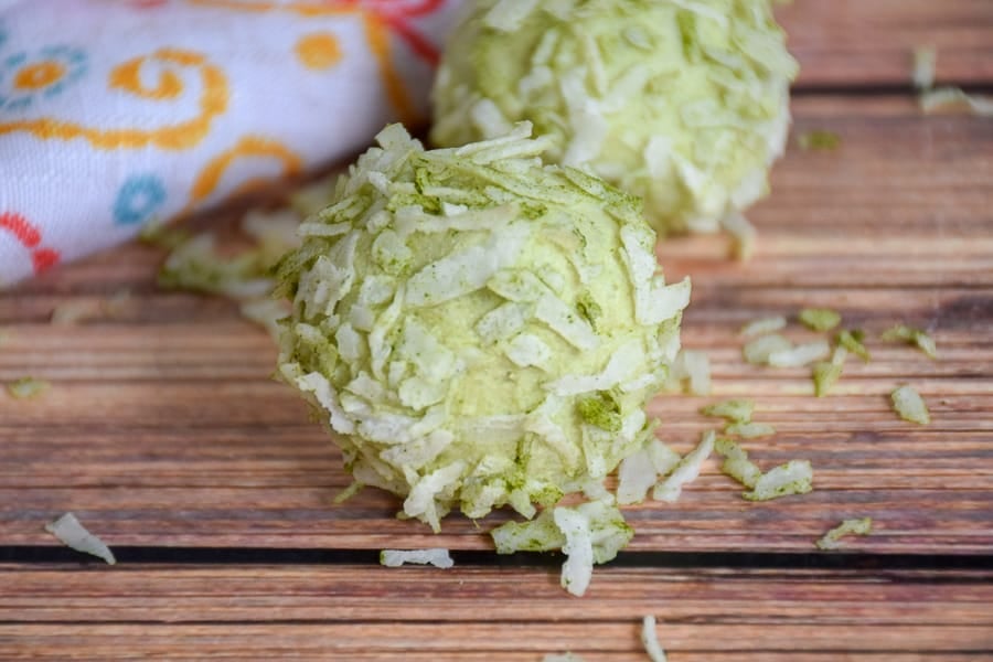 Matcha Cheesecake Fat Bombs