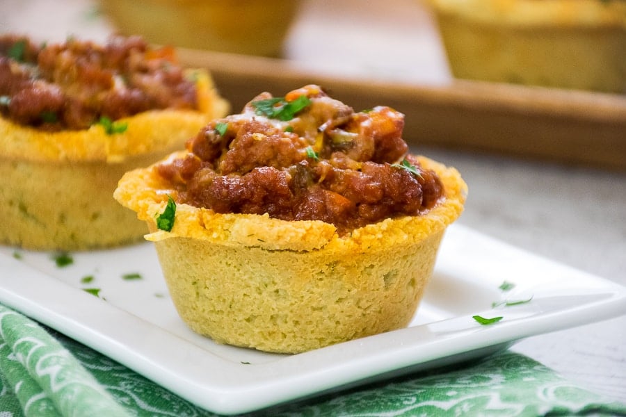 Low Carb Sloppy Joe Stuffed Biscuits