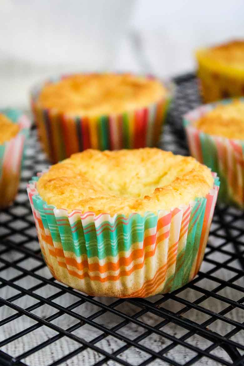 cupcakes on cooling rack