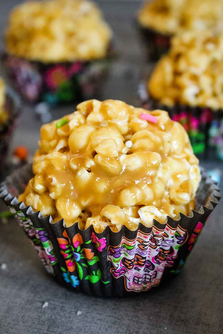 Sweet and Salty Popcorn Balls