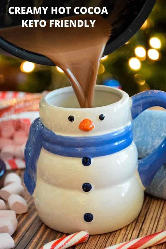 PINNABLE IMAGE FOR CREAMY HOT COCOA WITH PEPPERMINT