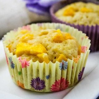 Mango Cardamom Muffins