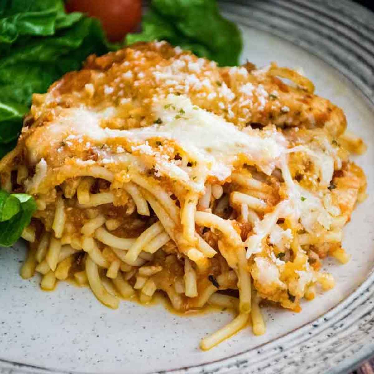 Chicken Parmesan Casserole - Grumpy's Honeybunch