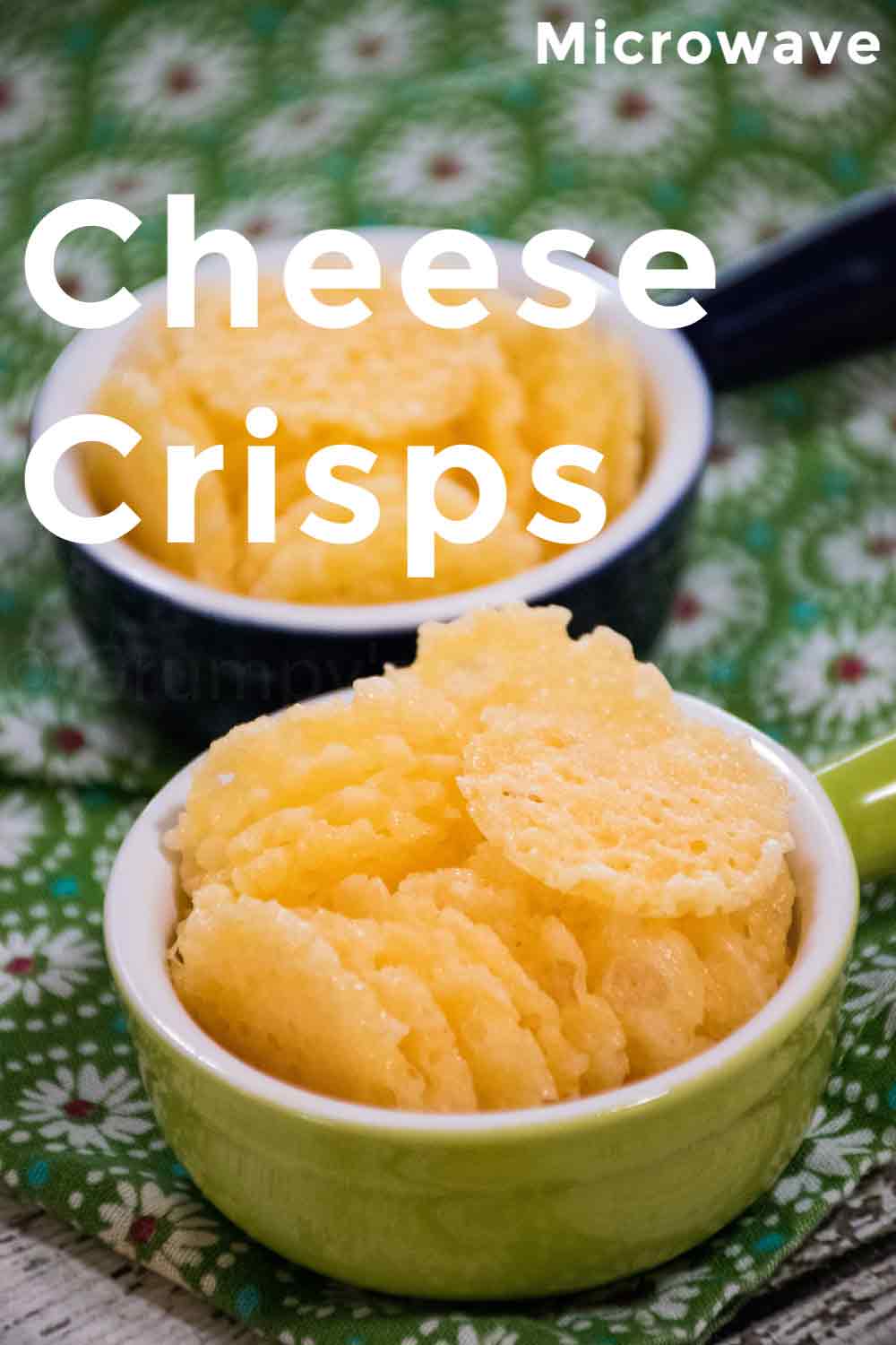 Parmesan Cheese Crisps Microwave Recipe Grumpy's Honeybunch