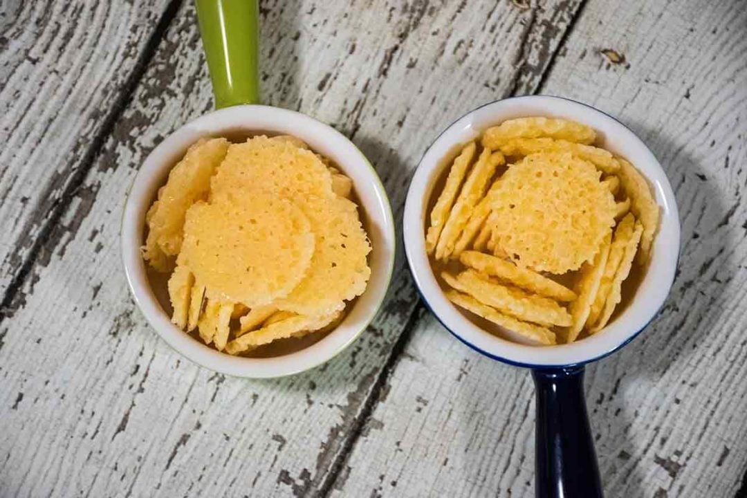Parmesan Cheese Crisps Microwave Recipe Grumpy's Honeybunch