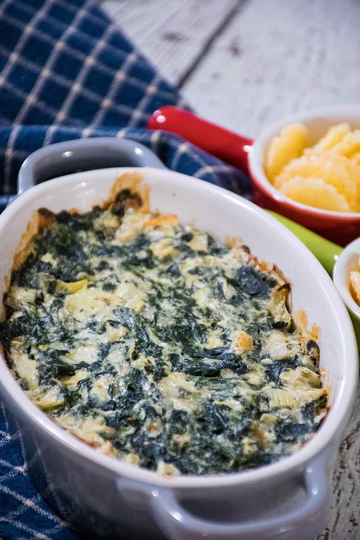 Hot Spinach Artichoke Dip