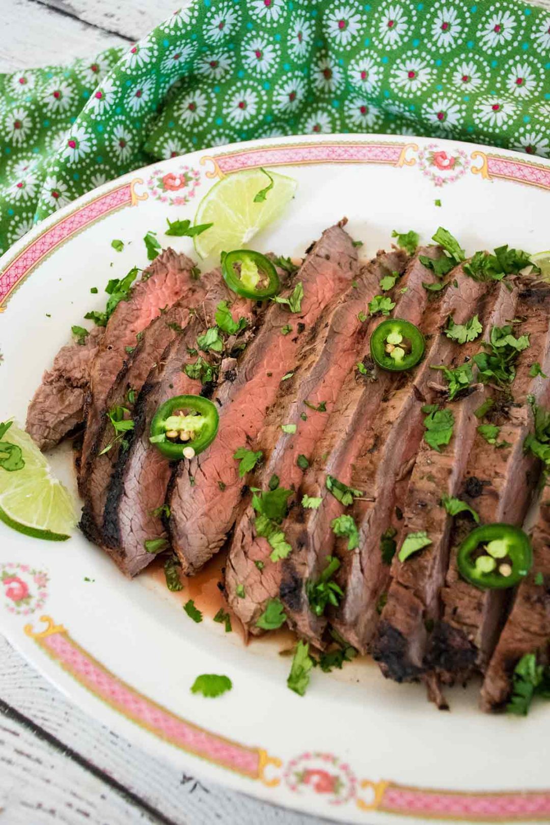 Carne Asada Marinated Flank Steak Grumpy's Honeybunch
